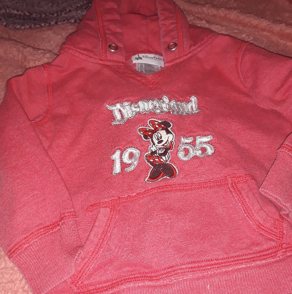 Vintage Disney Minnie mouse kids hoodie